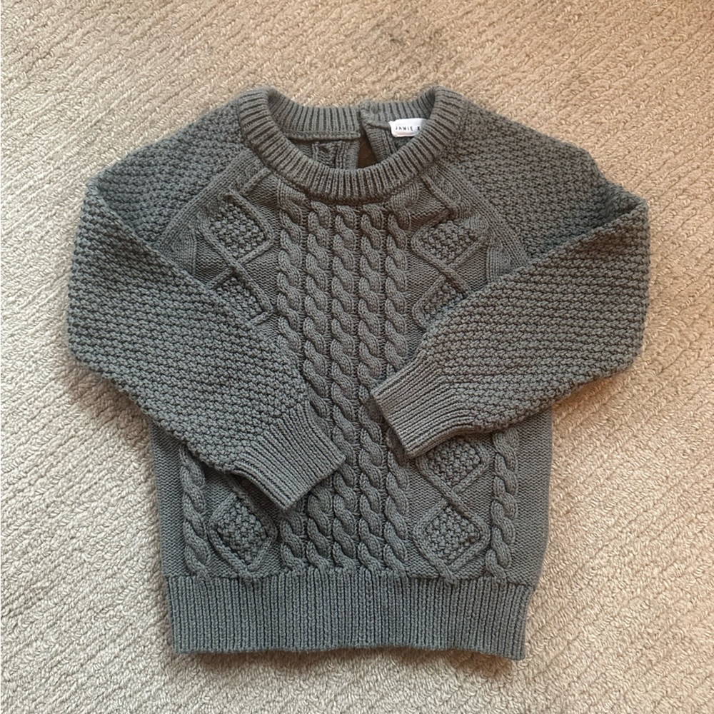 Jamie Kay green sweater